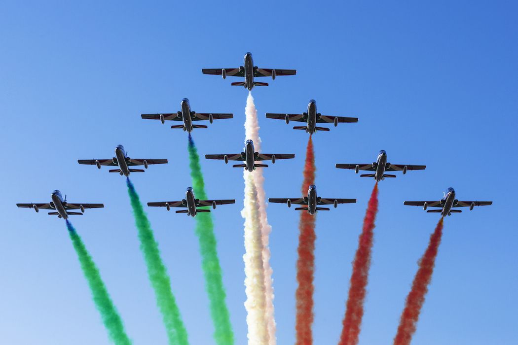 Frecce Tricolori in Lignano Europa Tourist Group